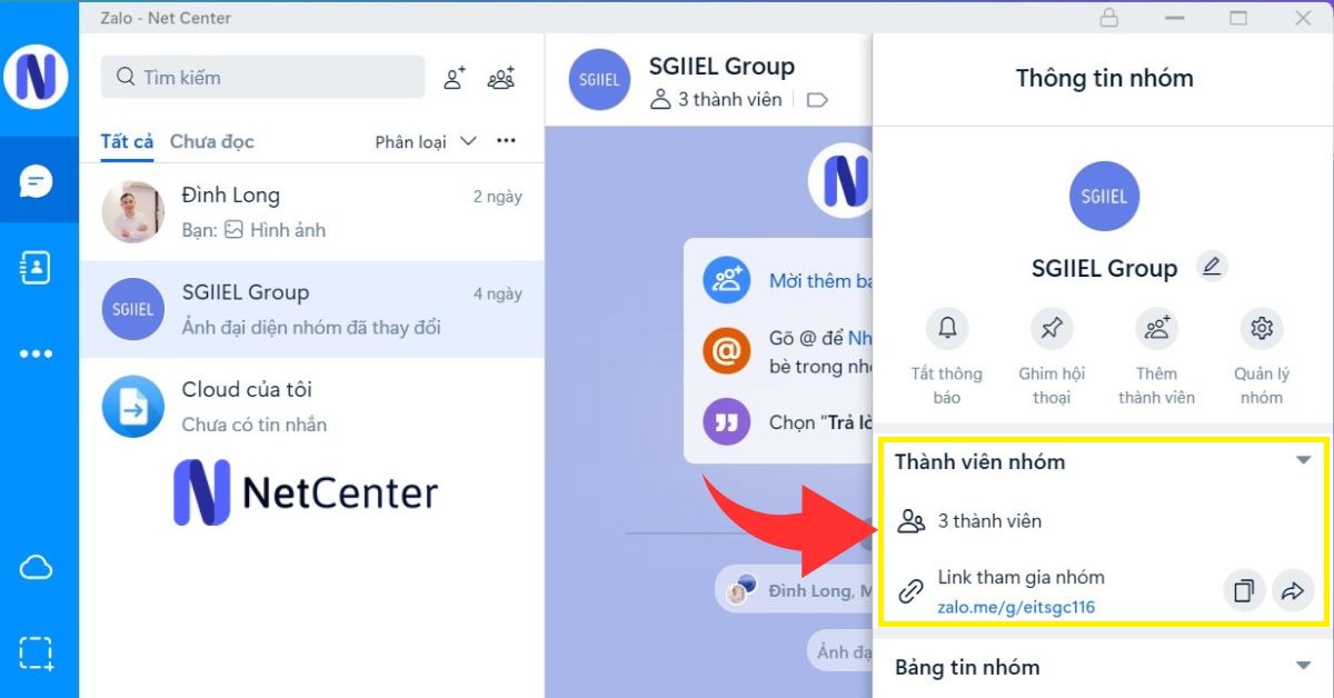 Hướng dẫn cách lấy link Zalo