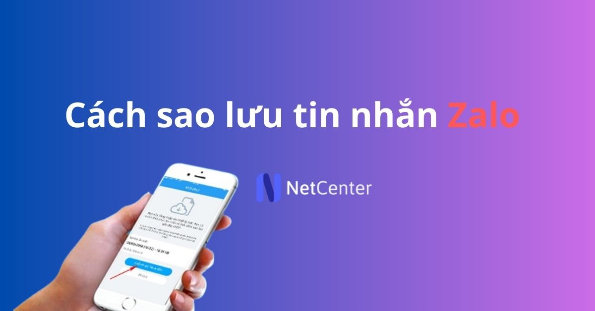 Cách sao lưu tin nhắn Zalo