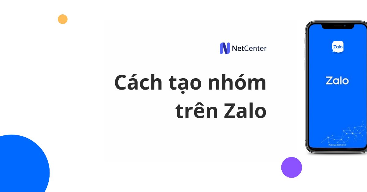 Cách tạo nhóm trên Zalo