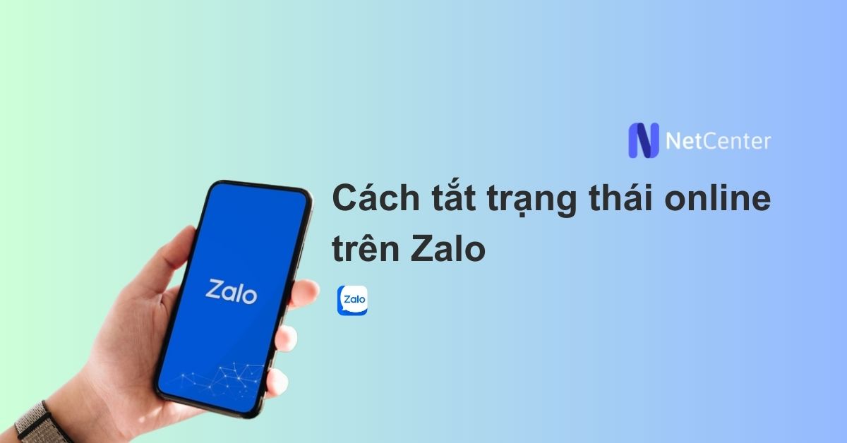 Cách tắt trạng thái online trên Zalo