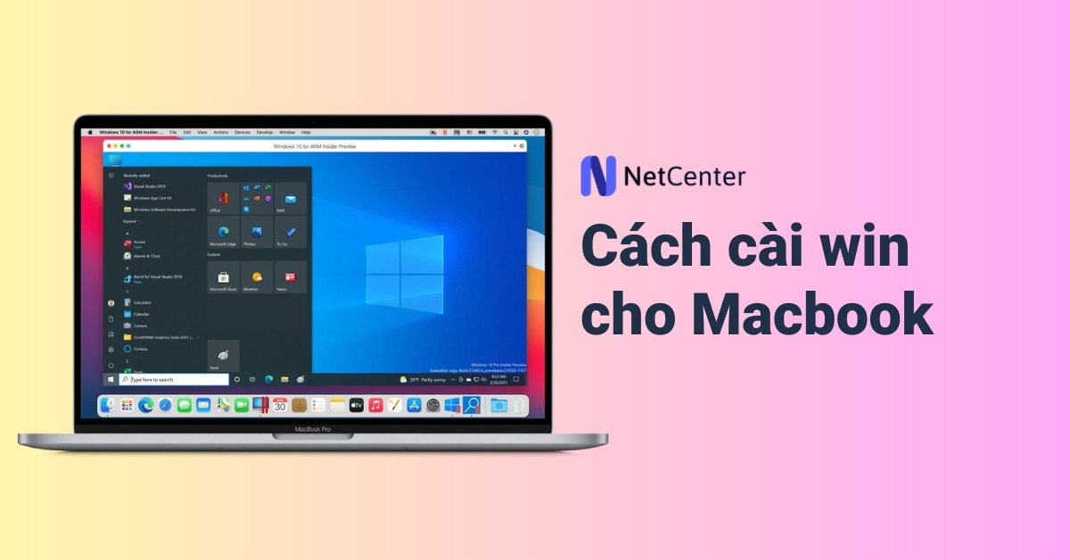 Cách cài win cho Macbook