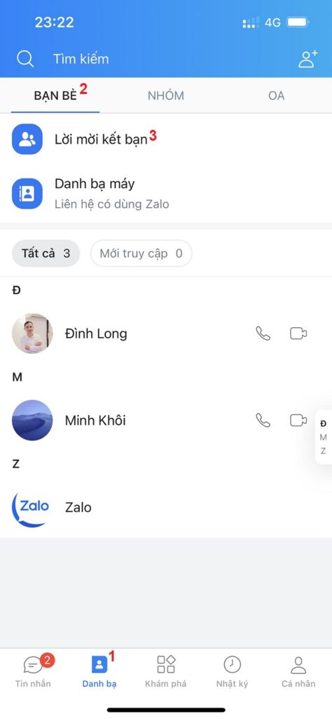 Cách hủy kết bạn Zalo trên điện thoại