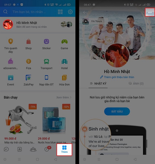 Cách lấy link Zalo bằng cách chia sẻ mã QR