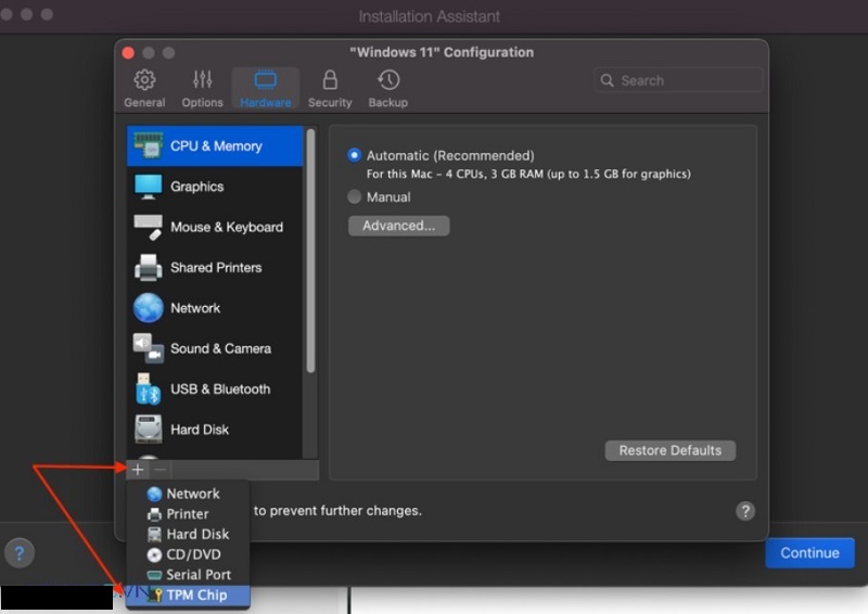 Cài đặt Windows trên Mac bằng Parallels