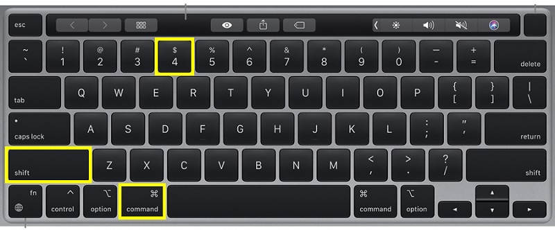 Chụp ảnh một phần màn hình Macbook