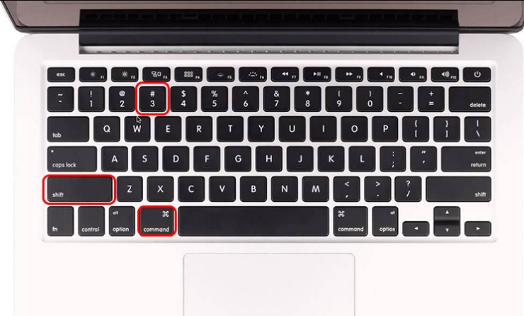Chụp toàn bộ màn hình Macbook bằng phím tắt