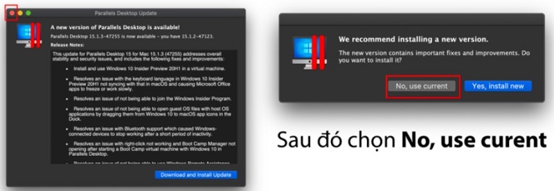 Tải xuống và cài đặt phần mềm giả lập như Parallels Desktop