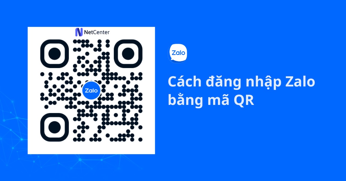 Cách đăng nhập Zalo bằng mã QR