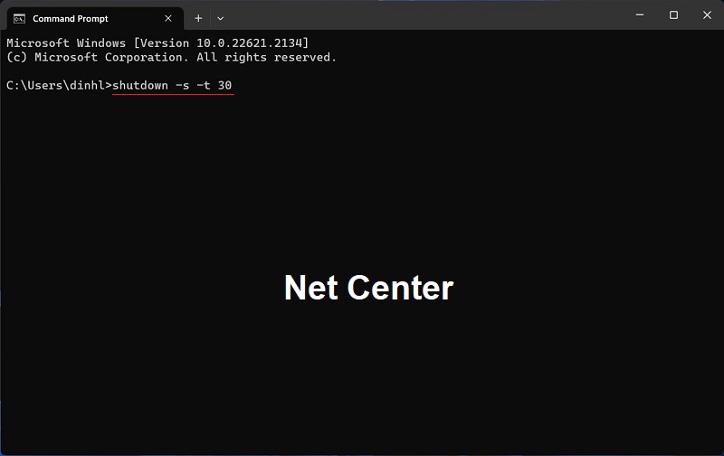Cách hẹn giờ tắt máy Win bằng Command Prompt