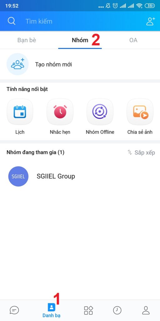 Cách rời khỏi nhóm Zalo trên điện thoại