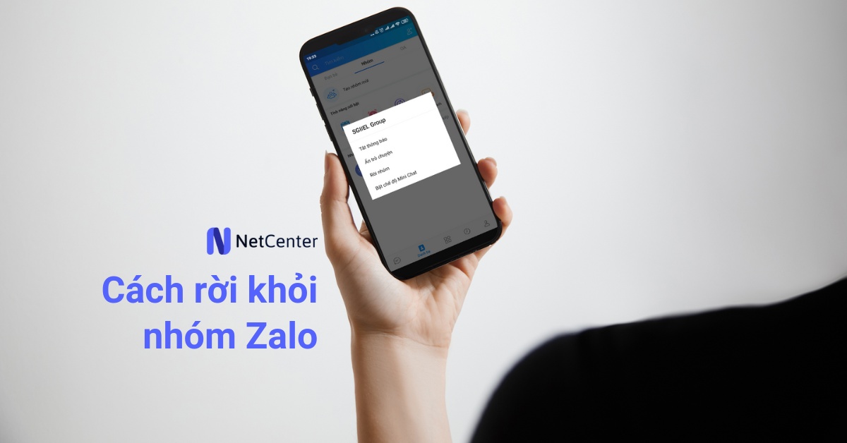 Cách rời khỏi nhóm Zalo
