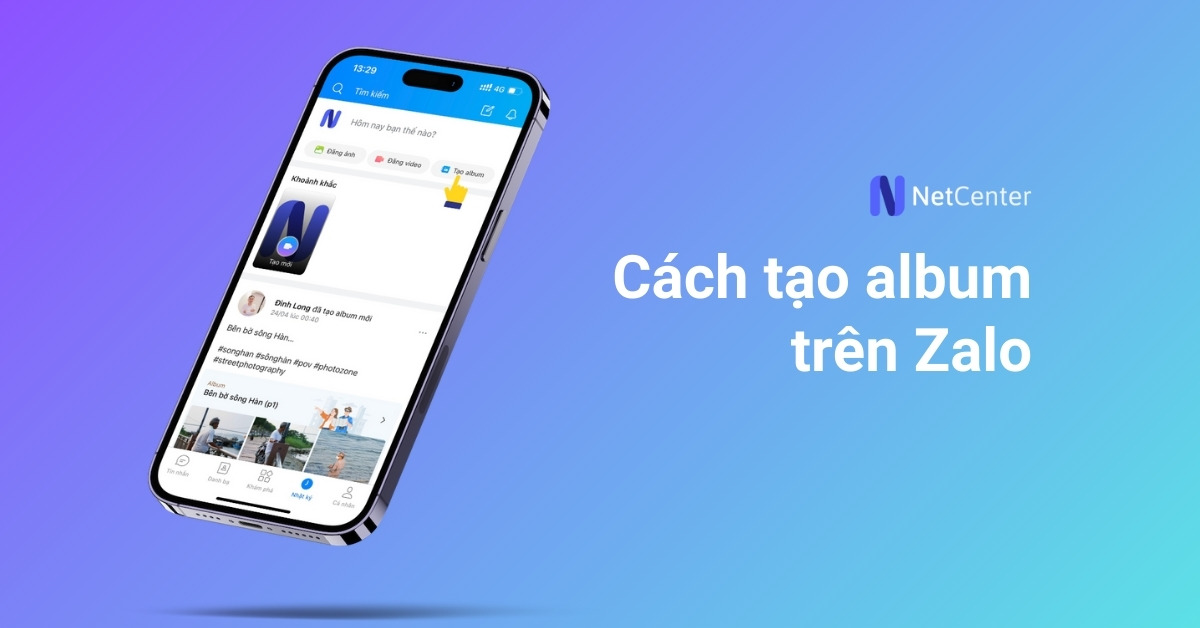 Cách tạo album trên Zalo