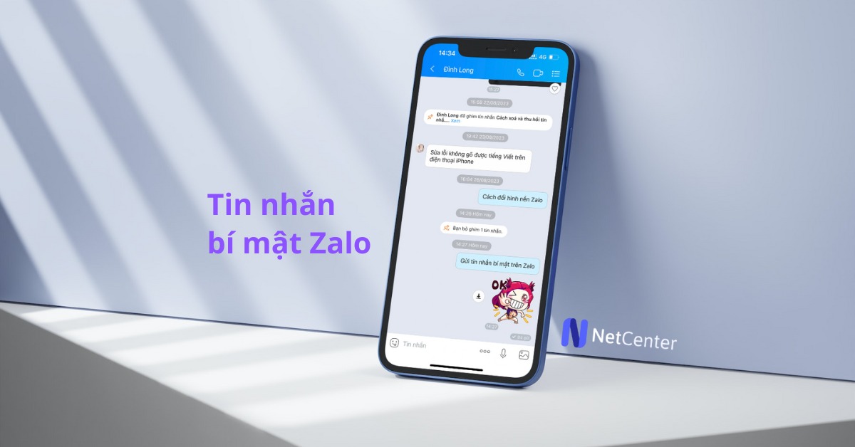 Hướng dẫn gửi tin nhắn bí mật Zalo