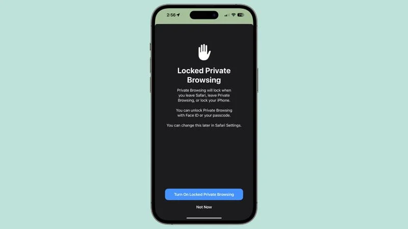 Locked Private Browsing
