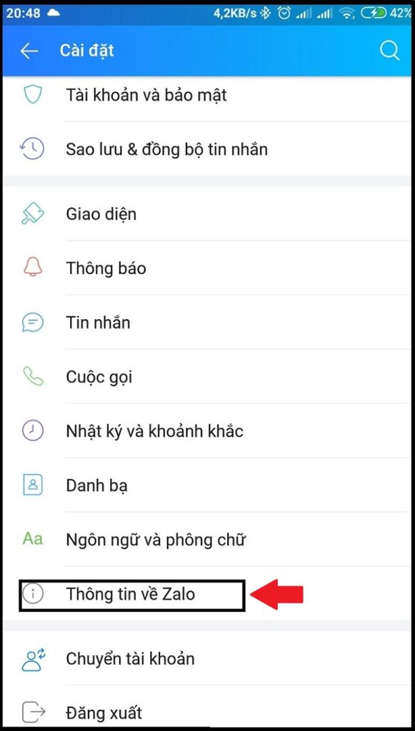 Nhắn tin với nhân viên hỗ trợ của Zalo