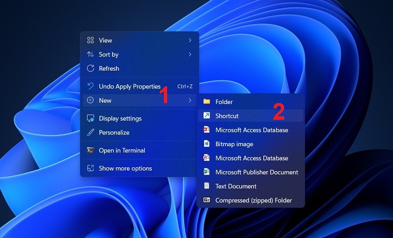 Tạo file Shortcut để hẹn giờ tắt PC, máy tính