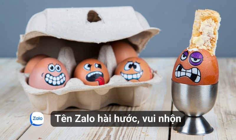 Tên Zalo hài hước, vui nhộn