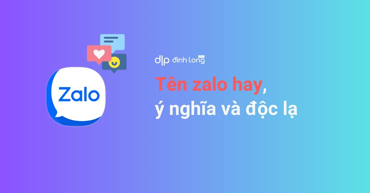 Tên Zalo hay
